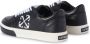 Off-White Vulcanized contrasting-tag leather sneakers Black - Thumbnail 3
