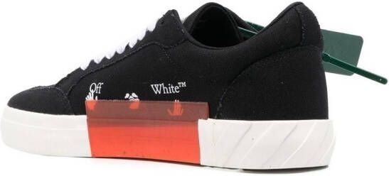 Off-White Vulcanized low-top sneakers Black