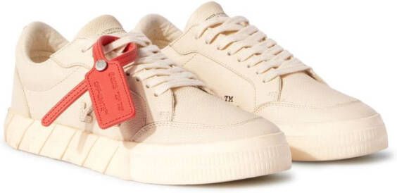 Off-White Vulcanized low-top sneakers Neutrals