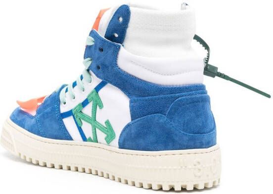 Off-White Zip-Tie lace-up sneakers Blue