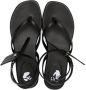Off-White Zip Tie leather sandals Black - Thumbnail 4