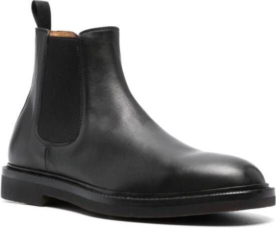 Officine Creative 30mm leather ankle boots Black