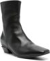 Officine Creative 65mm leather ankle boots Black - Thumbnail 2