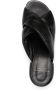 Officine Creative 65mm open-toe leather mules Black - Thumbnail 4