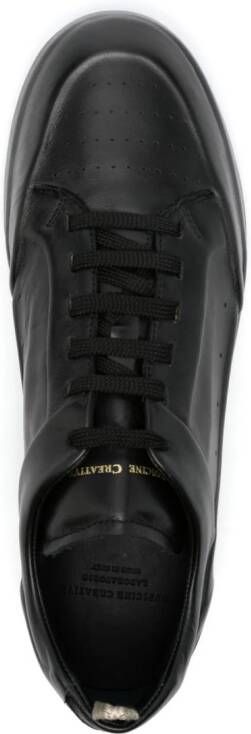 Officine Creative Ace 016 leather sneakers Black