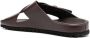 Officine Creative Agora crossed-strap leather slides Brown - Thumbnail 3