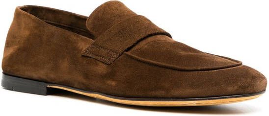 Officine Creative Airto 1 suede loafers Brown