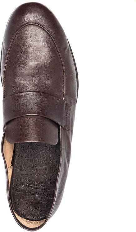 Officine Creative Airto leather loafers Brown