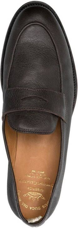 Officine Creative Airto leather penny loafers Brown