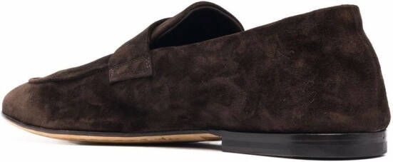 Officine Creative Airto suede loafers Brown