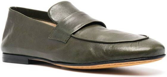 Officine Creative Aitro leather loafers Green