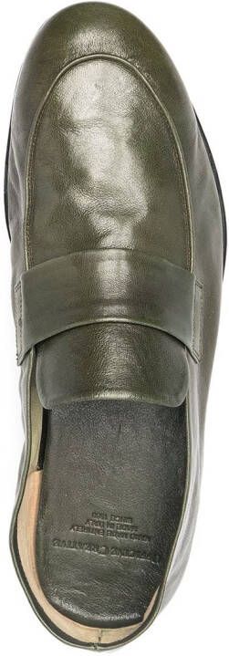 Officine Creative Aitro leather loafers Green