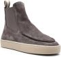Officine Creative almond-toe suede Chelsea boots Grey - Thumbnail 2