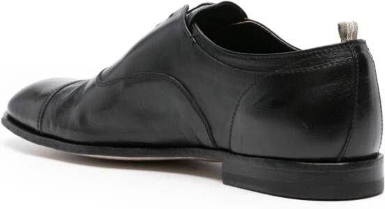Officine Creative Anatomia leather derby shoes Black