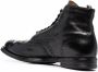 Officine Creative anatomia leather lace-up boots Black - Thumbnail 3