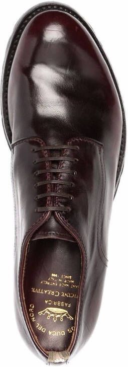 Officine Creative anatomia leather shoes Brown