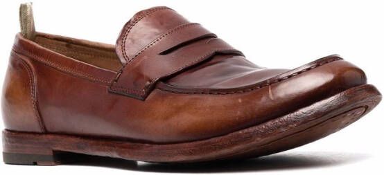 Officine Creative Anatomia penny loafers Brown