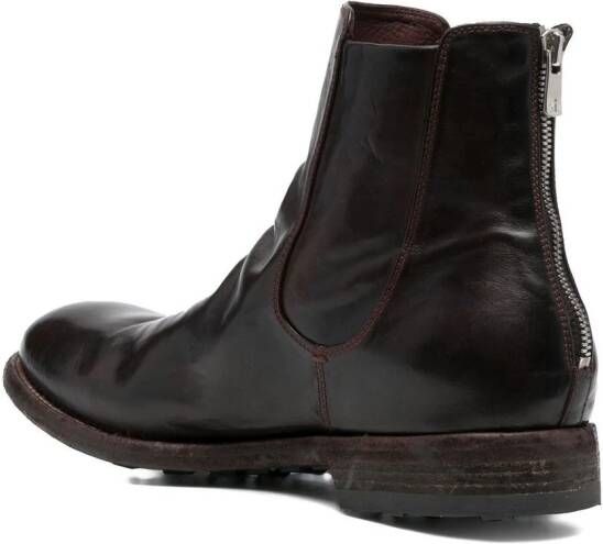 Officine Creative Arbus 021 leather boots Brown