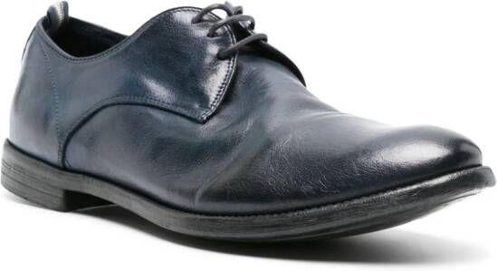 Officine Creative Arc 512 leather derby shoes Blue