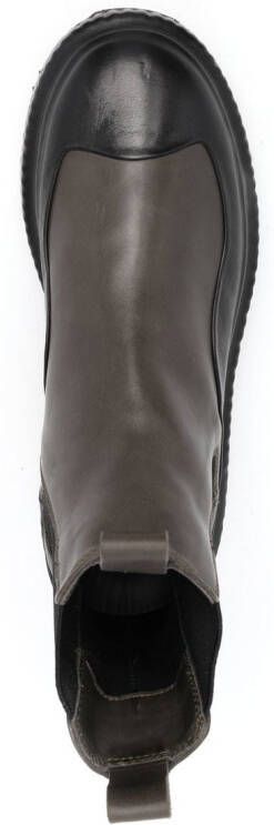Officine Creative Arran leather boots Green