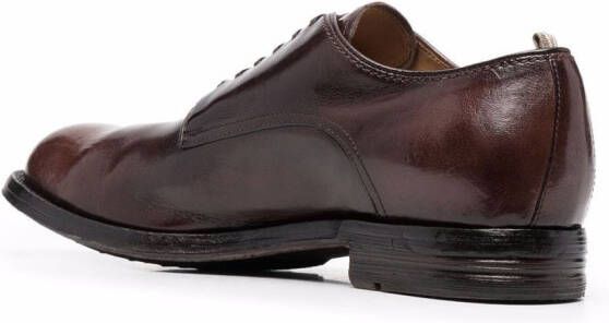 Officine Creative Balance leather Derby shoes Brown