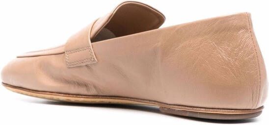 Officine Creative Bessie leather loafers Neutrals