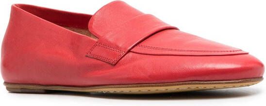 Officine Creative Bessie leather loafers Red