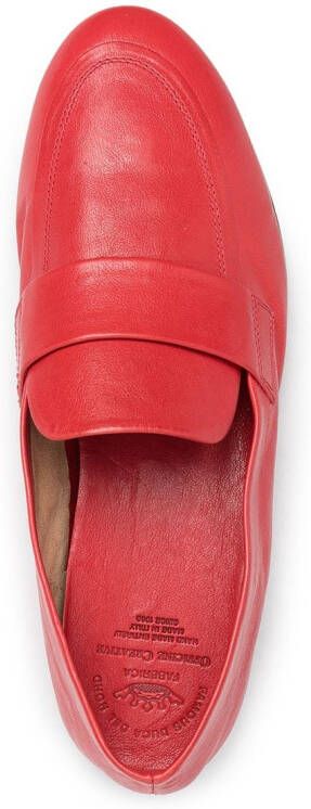 Officine Creative Bessie leather loafers Red