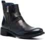 Officine Creative block-heel leather boots Black - Thumbnail 2