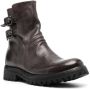 Officine Creative buckle-detail leather boots Brown - Thumbnail 2