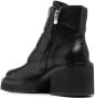 Officine Creative buckled block-heel boots Black - Thumbnail 3