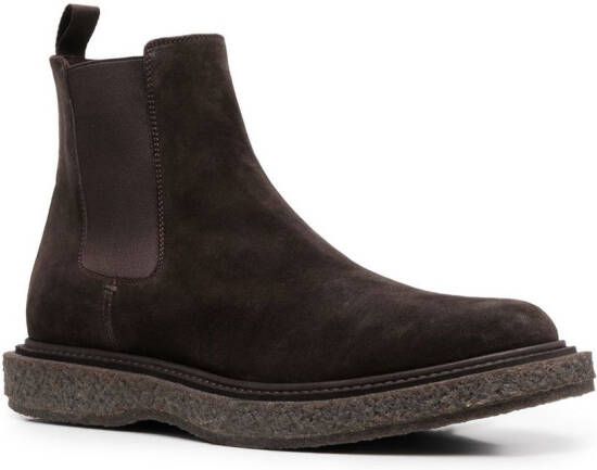 Officine Creative Bullet suede Chelsea boots Brown