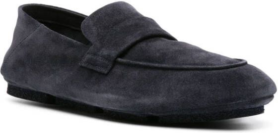 Officine Creative C-SIDE 001 suede loafers Blue