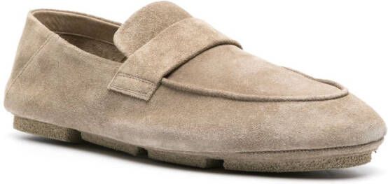 Officine Creative C-SIDE 001 suede loafers Neutrals