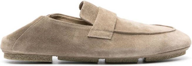 Officine Creative C-SIDE 001 suede loafers Neutrals