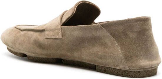 Officine Creative C-Side 101 suede loafers Neutrals