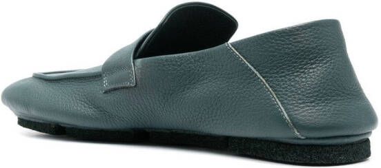 Officine Creative C-Side leather loafers Green