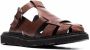 Officine Creative caged-design sandals Brown - Thumbnail 2