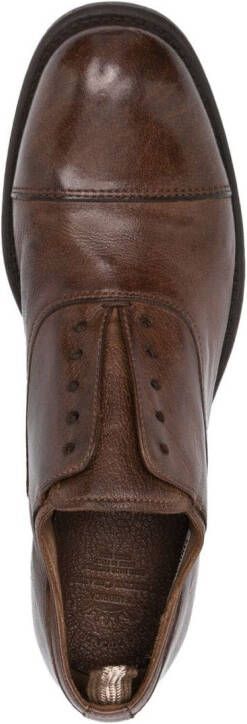 Officine Creative Calixte 003 leather brogues Brown