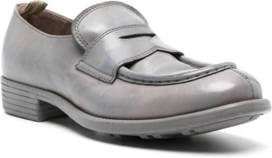 Officine Creative Calixte 020 leather loafers Grey