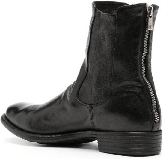 Officine Creative Calixte 30mm leather ankle boots Black