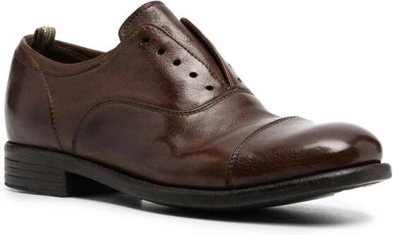 Officine Creative Calixte slip-on oxford shoes Brown