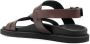 Officine Creative Charrat leather sandals Brown - Thumbnail 3