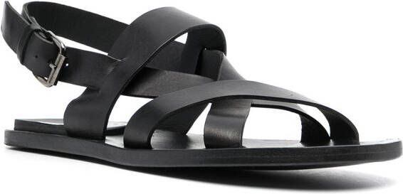Officine Creative Chios strap sandal Black