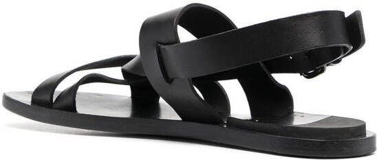 Officine Creative Chios strap sandal Black