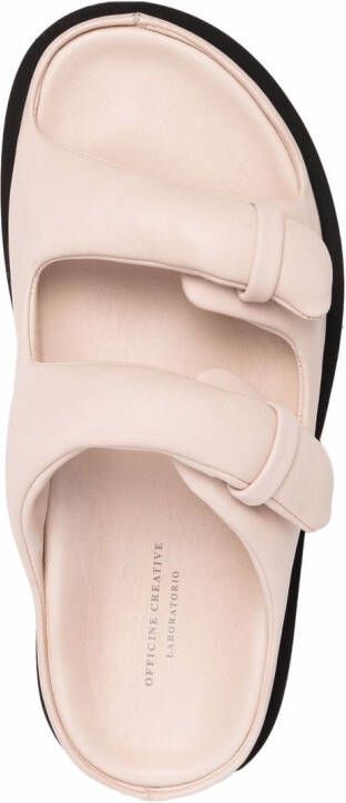 Officine Creative Chora double-strap sandals Neutrals