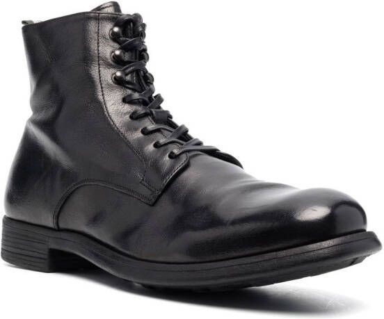Officine Creative Chronic lace-up ankle boots Black