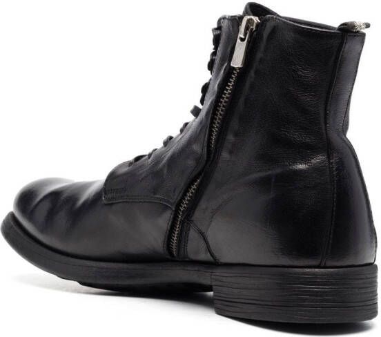Officine Creative Chronic lace-up ankle boots Black