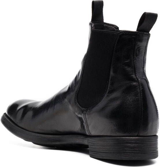 Officine Creative Chronic patent ankle boots Black