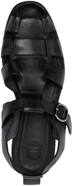 Officine Creative Chronicle leather sandals Black